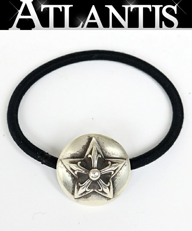CHROME HEARTS 銀座店 クロムハーツ 5P スター コンチョ メンズ ヘアアクセ シルバー SV925 103045
