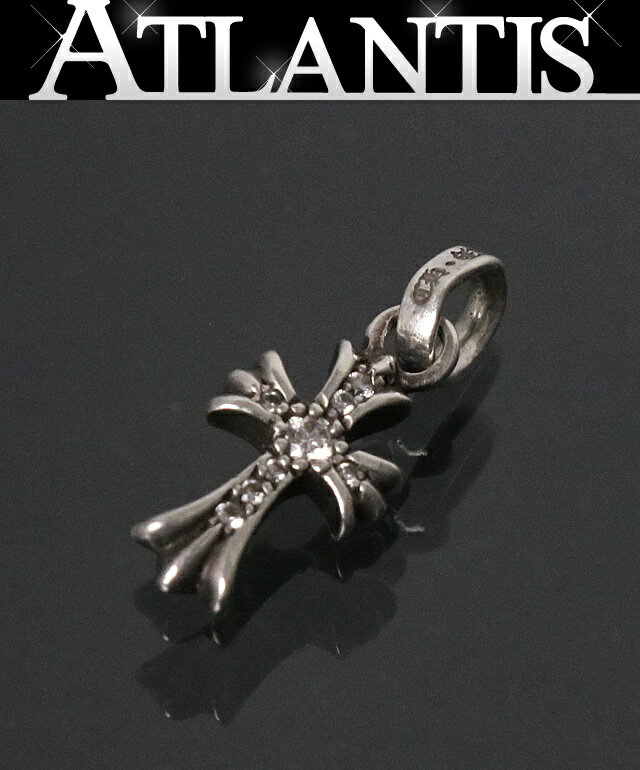 Rakuten - CHROME HEARTS 銀座店 クロムハーツ ベイビーファットクロス パヴェダイヤ チャーム メンズ シルバー SV925 103383