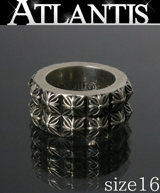 Rakuten - CHROME HEARTS 銀座店 クロムハーツ ダブル ピートパンク リング 指輪 メンズ シルバー SV925 約16号 103054
