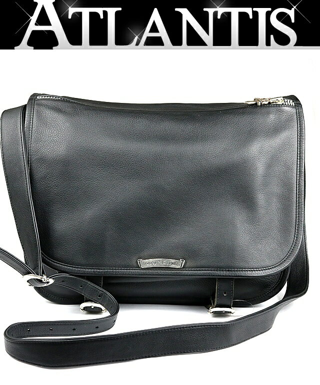 Rakuten - CHROME HEARTS 新宿店 クロムハーツ 未使用 ソフトショルダー スモール ショルダーバッグ メンズ レザー SV925 黒 31142