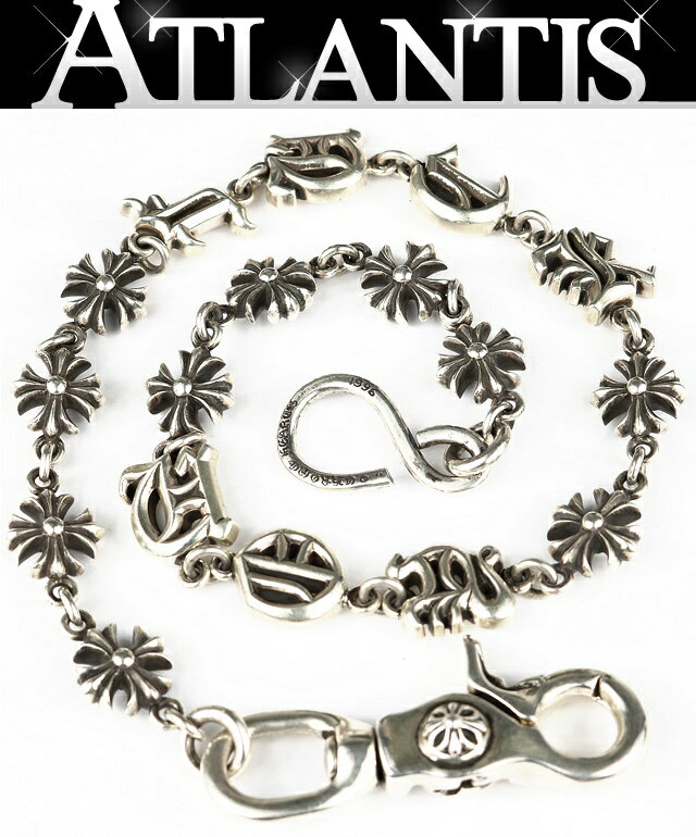Other - CHROME HEARTS 銀座店 クロムハーツ 1クリップ アルファベットロゴ 【FUCK YOU】 ウォレットチェーン メンズ シルバー SV925 102516