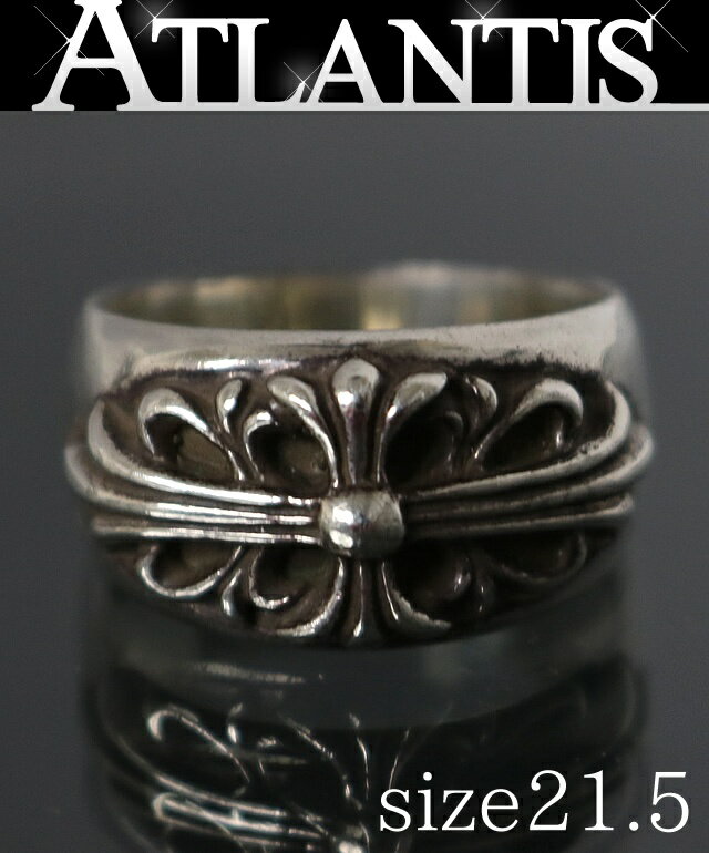 Rakuten - CHROME HEARTS 銀座店 クロムハーツ フローラルクロス リング 指輪 メンズ シルバー SV925 約21.5号 103090