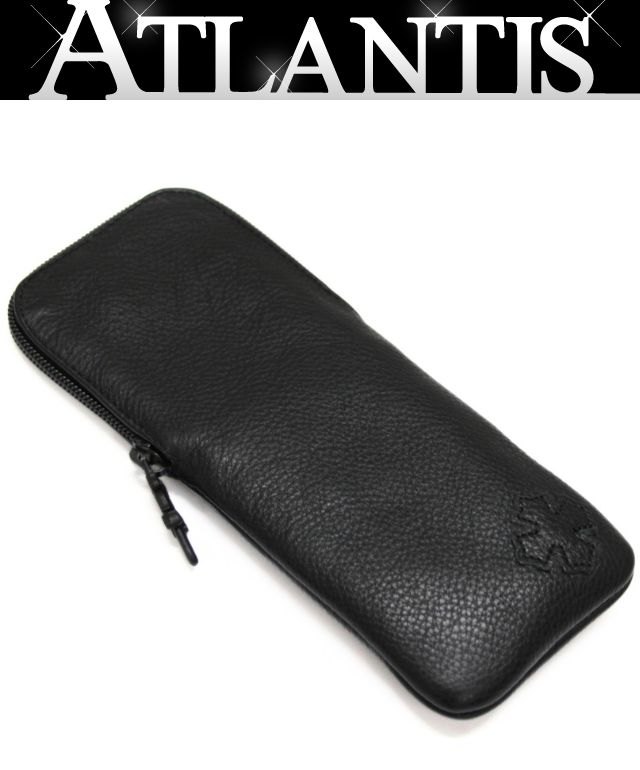 Rakuten - CHROME HEARTS 新宿店 クロムハーツ アイウェアケース ダガージップ クロスパッチ ソフトケース 眼鏡ケース 黒 30691