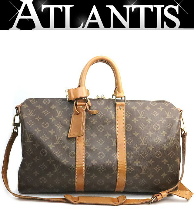 Rakuten - ルイヴィトン Louis Vuitton キーポルバンドリエール45 ボストンバッグ ショルダーバッグ モノグラム M41418 【74912】