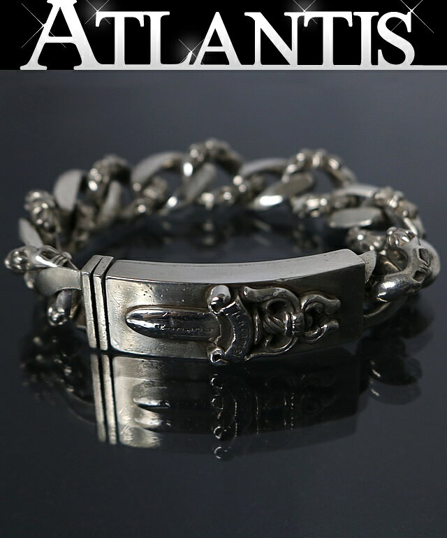 Rakuten - CHROME HEARTS 新宿店 クロムハーツ ファンシー リンク ダガーID ブレス 13リンク メンズ シルバー SV925 31274
