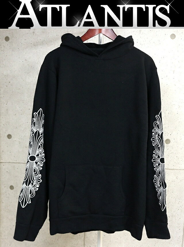 Rakuten - CHROME HEARTS 銀座店 クロムハーツ インボイス付き Y NOT フローラルクロス刺繍 フーディ カシミヤ 長袖 メンズ size:XL 黒103468