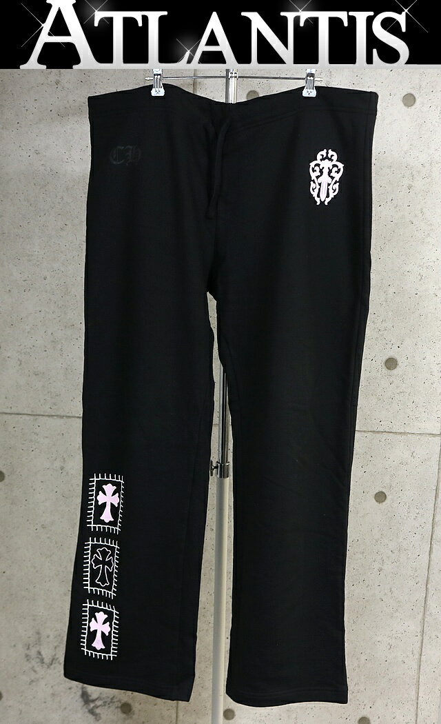 乐天商城 - CHROME HEARTS 銀座店 クロムハーツ × DEADLY DOOL スウェットパンツ メンズ size:XL 黒 103467