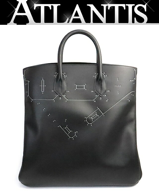 乐天商城 - 【広尾店】美品 エルメス HERMES コネクト ザ ドット オータクロア40 ハンドバッグ エヴァーグレイン 黒 K刻印(2025年) 【19274】