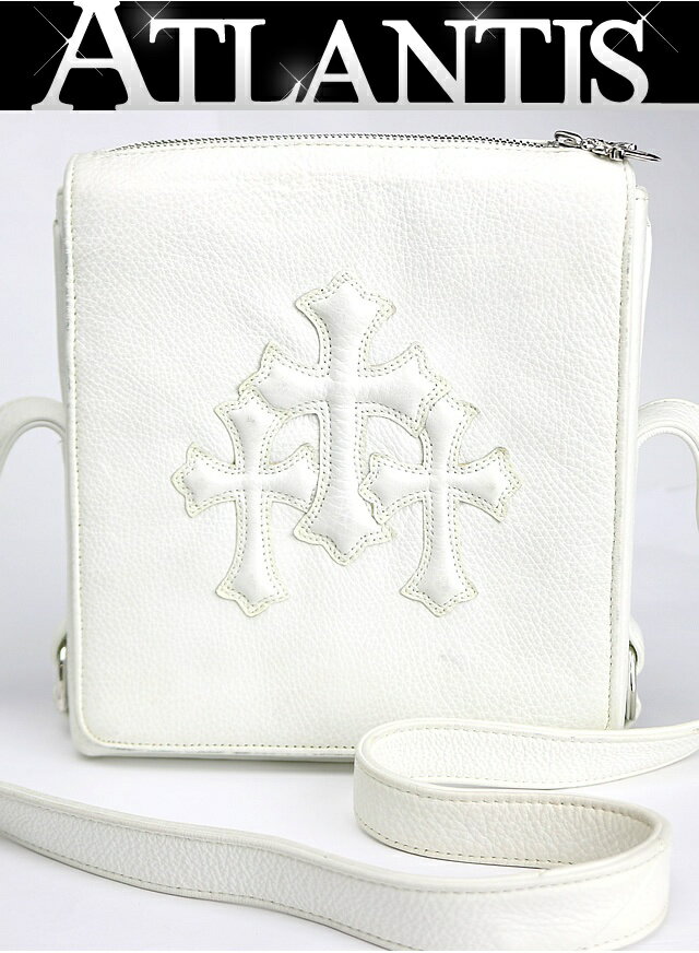 Rakuten - CHROME HEARTS 新宿店 クロムハーツ PLUG ショルダーバッグ メンズ レザー シルバー SV925 白 31331