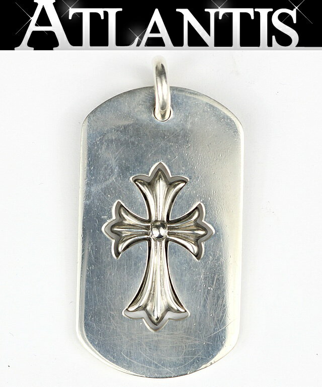 Rakuten - CHROME HEARTS 新宿店 クロムハーツ ラージ カットアウトクロス ドッグタグ ペンダント メンズ シルバー SV925 31335
