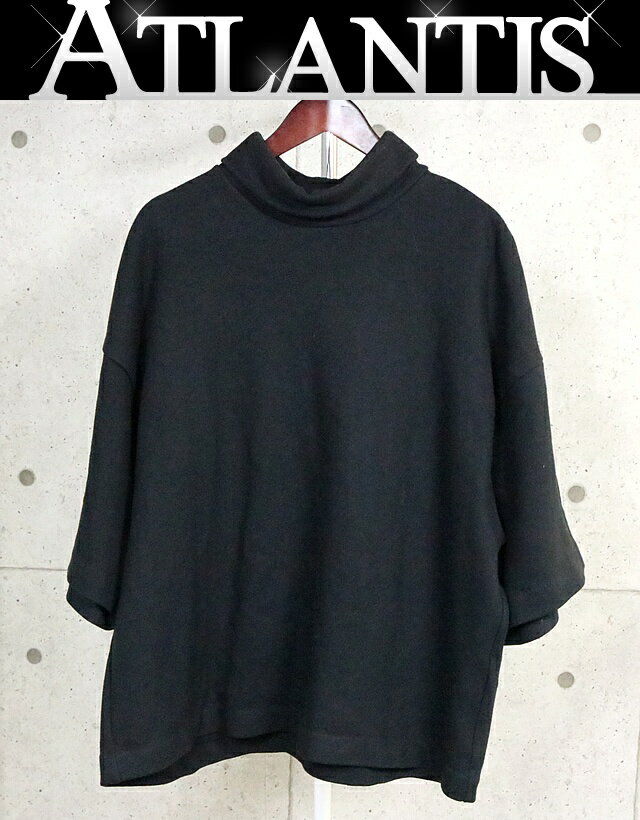 乐天商城 - FEAR OF GOD 銀座店 フィア オブ ゴッド タートルネック 半袖 ニット メンズ size:M 黒 103482
