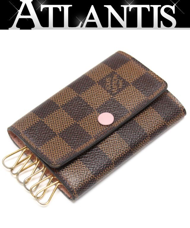 Rakuten - ルイヴィトン LOUIS VUITTON 6連キーケース ミュルティクレ6 モノグラム ローズバレリーヌ N62630 【75084】