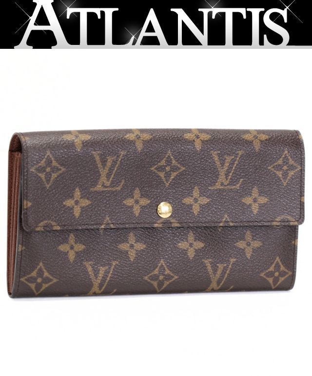Rakuten - 美品 ルイヴィトン LOUIS VUITTON ポシェット・ポルト モネ クレディ ファスナー付き長財布 モノグラム M61726 【75101】