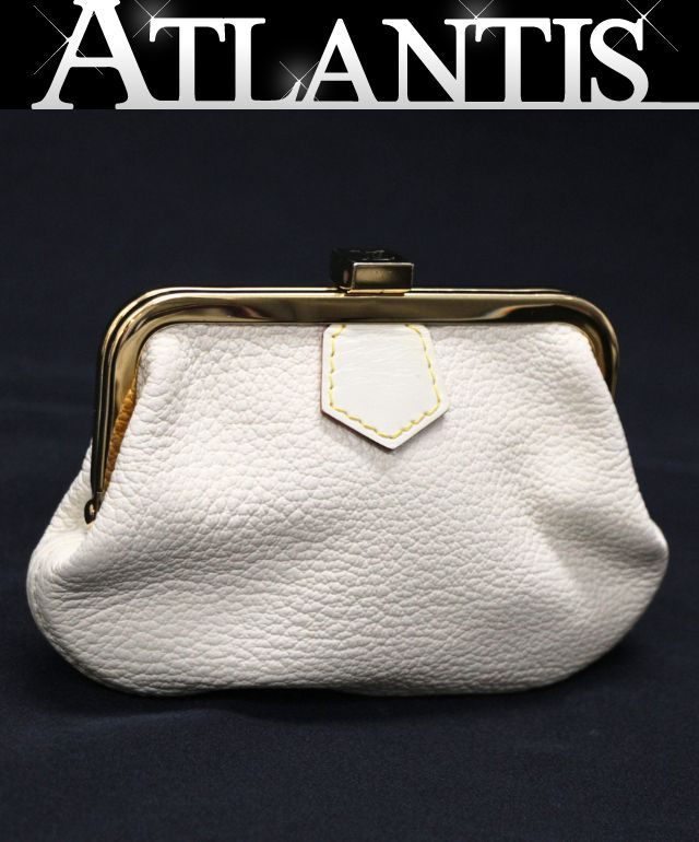 樂天商城 - ルイヴィトン Louis Vuitton ポルトモネ スープル がま口財布 小銭入れ スハリ ブロン M91866 【75083】