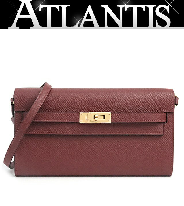 Rakuten - 【広尾店】新品 エルメス HERMES ケリーウォレットトゥーゴー エプソン ルージュアッシュ G刻印(2026年) G金具 【19314】