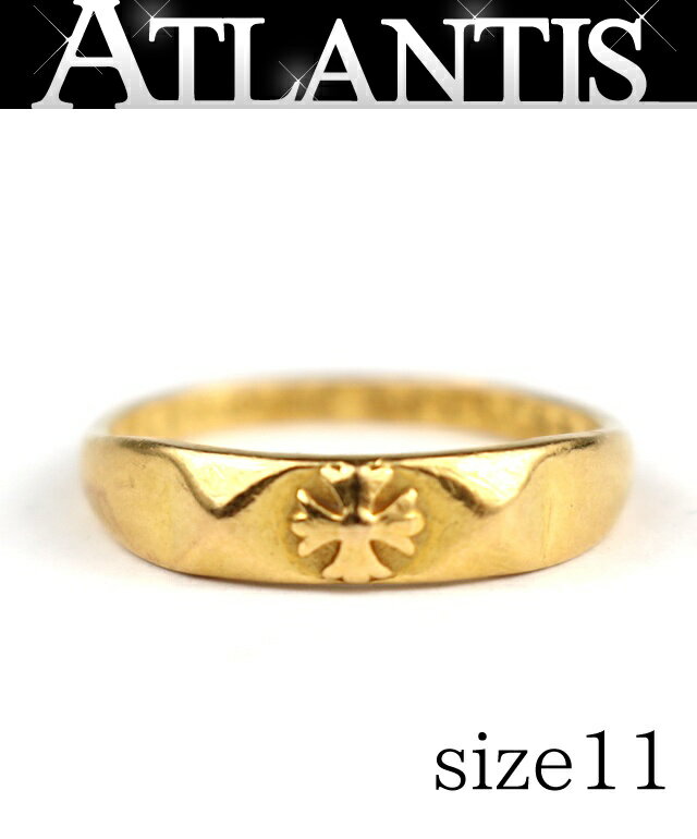 Rakuten - CHROME HEARTS 銀座店 クロムハーツ 22K バブルガム ピラミッド プラス リング 指輪 ゴールド 約11号 103515
