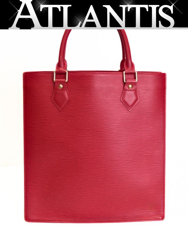 Rakuten - ルイヴィトン Louis Vuitton サックプラPM トートバッグ エピ ルージュ M5274E 【74987】