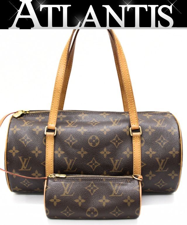 Rakuten - ルイヴィトン Louis Vuitton パピヨン30 ハンドバッグ ポーチ付き モノグラム M51385 【74992】