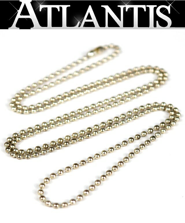 Rakuten - CHROME HEARTS 新宿店 クロムハーツ ボールチェーン ネックレス 76cm メンズ シルバー SV925 31154