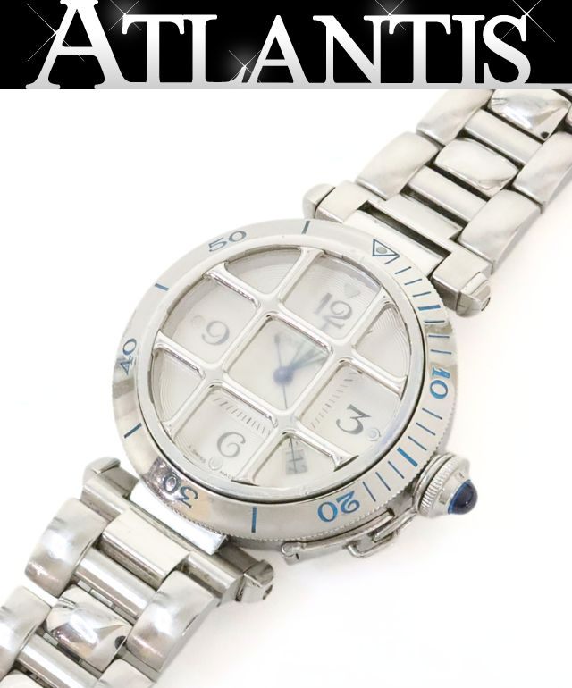 樂天商城 - 【広尾店】カルティエ Cartier パシャグリッド 38mm 腕時計 W31040H3 オートマ【19230】