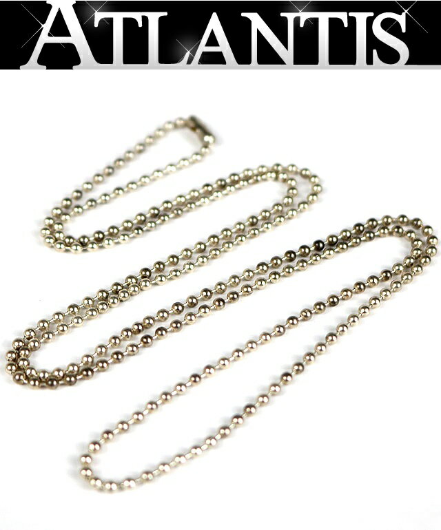 Rakuten - CHROME HEARTS 新宿店 クロムハーツ ボールチェーン ネックレス 76cm メンズ シルバー SV925 31155