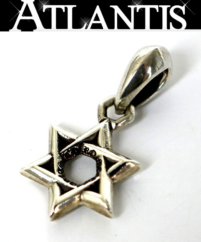 乐天商城 - CHROME HEARTS 銀座店 クロムハーツ ダビデスター ペンダント チャーム メンズ シルバー SV925 103487
