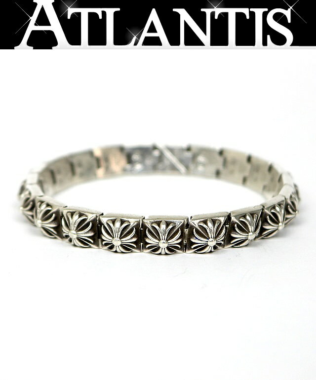 乐天商城 - CHROME HEARTS 銀座店 クロムハーツ プラス ピラミッド ブレス 20リンク メンズ シルバー SV925 103538