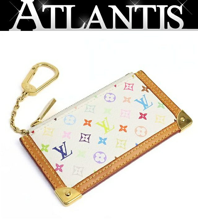 乐天商城 - 【広尾店】ルイヴィトン Louis Vuitton ポシェットクレ コインケース カードケース マルチカラー G金具 M92655 【19356】