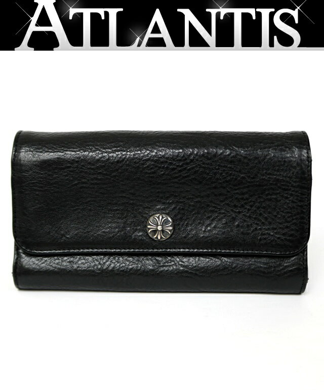 乐天商城 - CHROME HEARTS 銀座店 クロムハーツ JUDY ジュディ ウォレット 長財布 メンズ レザー SV925 黒 103530