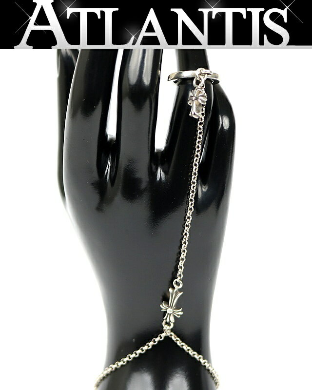 樂天商城 - CHROME HEARTS 新宿店 クロムハーツ ベイビーファットクロス ロールチェーン NTFLリング ブレス メンズ シルバー SV925 31278