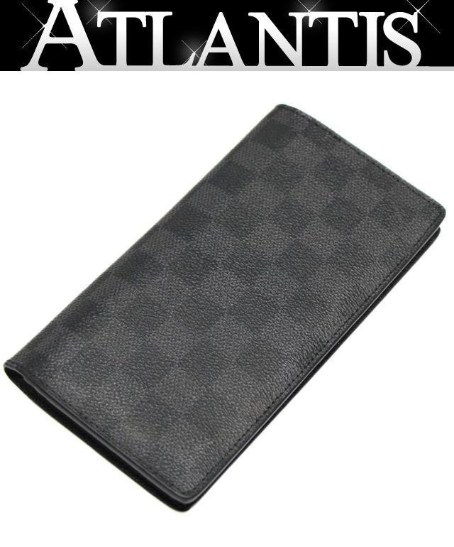 樂天商城 - ルイヴィトン Louis Vuitton ポルトフォイユ・ブラザ 二つ折り長財布 ダミエグラフィット N62665 【75234】