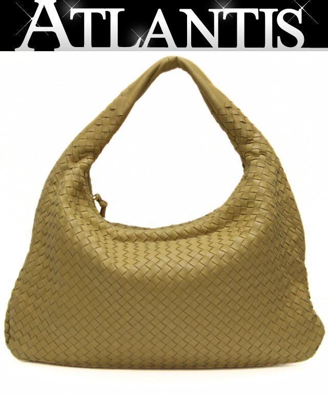 乐天商城 - BOTTEGA VENETA ボッテガヴェネタ イントレチャート ホーボーバッグ レザー マスタード イエロー 【75038】