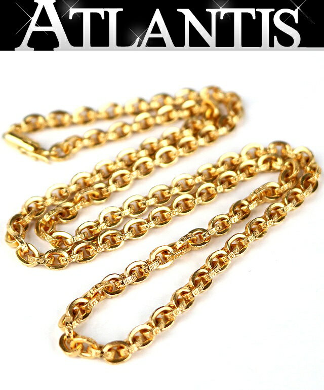 乐天商城 - CHROME HEARTS 銀座店 クロムハーツ 22K ペーパーチェーン ネックレス メンズ 24インチ ゴールド 103471