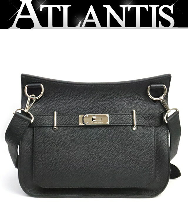樂天商城 - 【広尾店】極美品 エルメス HERMES ジプシエール31 ショルダーバッグ トゴ 黒 SV金具 □P刻印(2012年) 【19380】