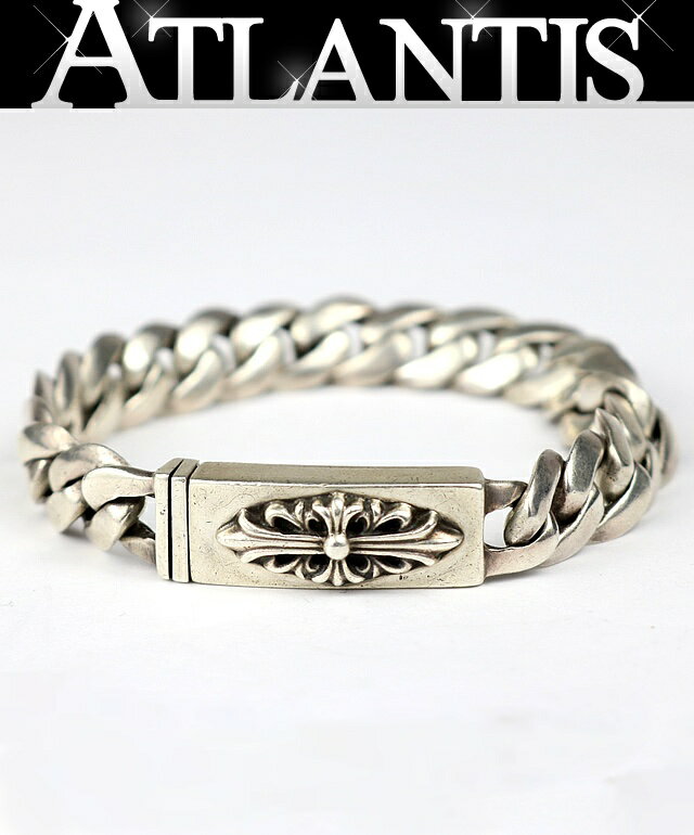 Rakuten - CHROME HEARTS 銀座店 クロムハーツ ベイビークラシック フローラルクロス IDブレス 20リンク シルバー SV925 103612