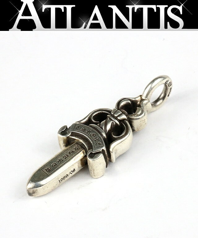 乐天商城 - CHROME HEARTS 銀座店 クロムハーツ ダブルダガー ペンダント トップ メンズ シルバー SV925 103602