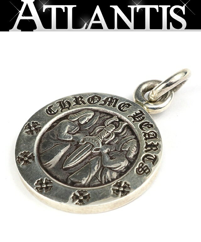 乐天商城 - CHROME HEARTS 銀座店 クロムハーツ エンジェルメダル V1 ペンダント チャーム メンズ シルバー SV925 103611