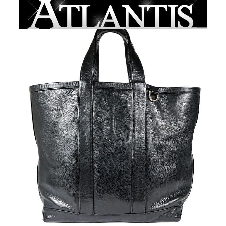 樂天商城 - CHROME HEARTS 新宿店 クロムハーツ ユナイテッドアローズ 10周年記念 限定 トート バッグ メンズ レザー SV925 黒 31330