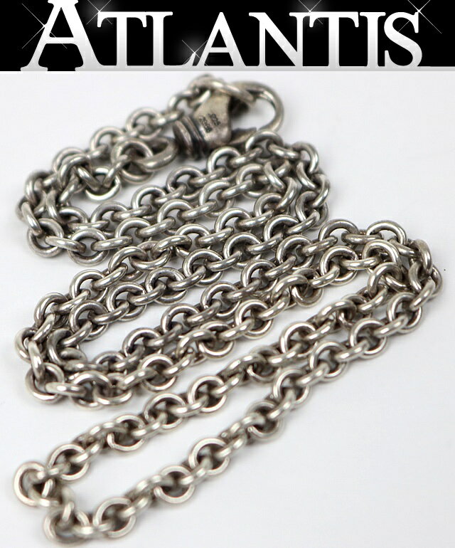 乐天商城 - CHROME HEARTS 銀座店 クロムハーツ NEチェーン ネックレス 18インチ メンズ シルバー SV925 103637