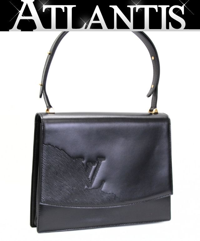 乐天商城 - レア! LOUIS VUITTON ルイヴィトン オペラライン デルフ ハンドバッグ エピ 黒 M63932 【75052】