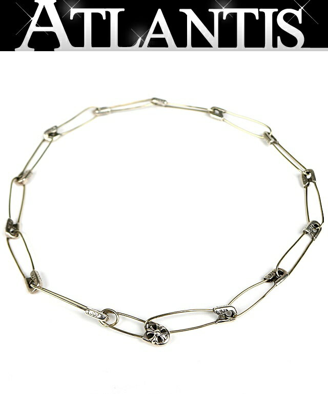 乐天商城 - CHROME HEARTS 銀座店 クロムハーツ セーフティピン ネックレス 16インチ メンズ シルバー SV925 103423