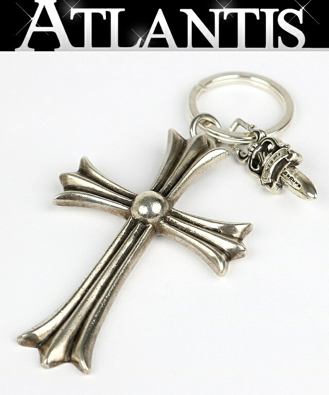 樂天商城 - CHROME HEARTS 新宿店 クロムハーツ ラージクロス スプリット ダガー キーリング メンズ シルバー SV925 31443
