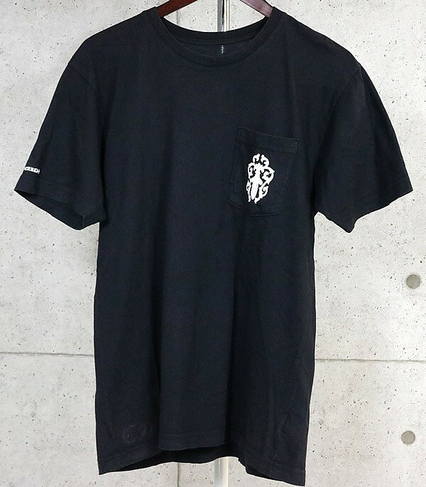 CHROME HEARTS 新宿店 クロムハーツ ダガー オールドイングリッシュ Tシャツ 半袖 メンズ size:L 黒 31687の商品画像 2