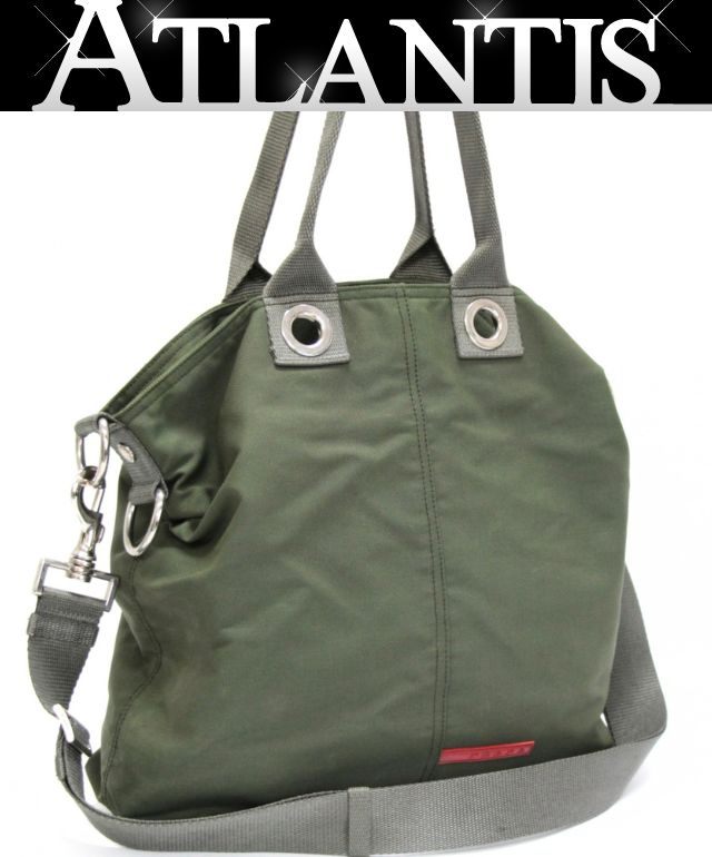 PRADA SPORT プラダスポーツ ボストンバッグ カーキ 大容量 2way 楽天市場】プラダスポーツ バッグの通販