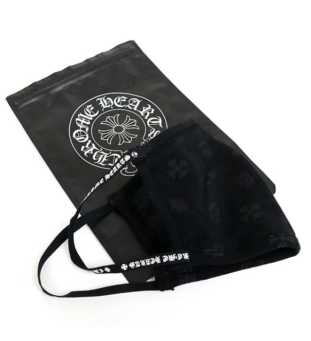定番人気 Chrome Hearts 銀座店 クロムハーツ 新品 aw マルチロゴ ファッションマスク マスク 黒 レギュラー Tsujide Co Jp