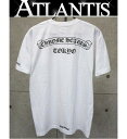 クロムハーツ CHROME HEARTS 銀座店 クロムハーツ 新品 スクロールラベル TOKYO Tシャツ 半袖 size:XL 白