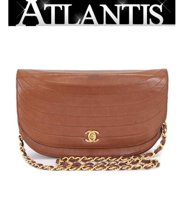 シャネル CHANEL ヴィンテージ ショルダーバッグ ココマーク 舟形