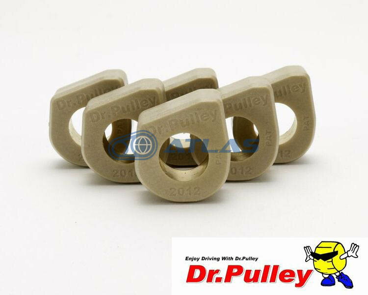 Dr.Pulley ドクタープーリー スライディングウェイトローラー φ20×12 7.0g 6個セット