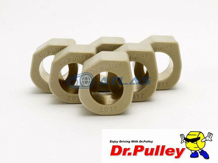 Dr.Pulley ドクタープーリー スライディングウェイトローラー φ20×17 8.0g 6個セット