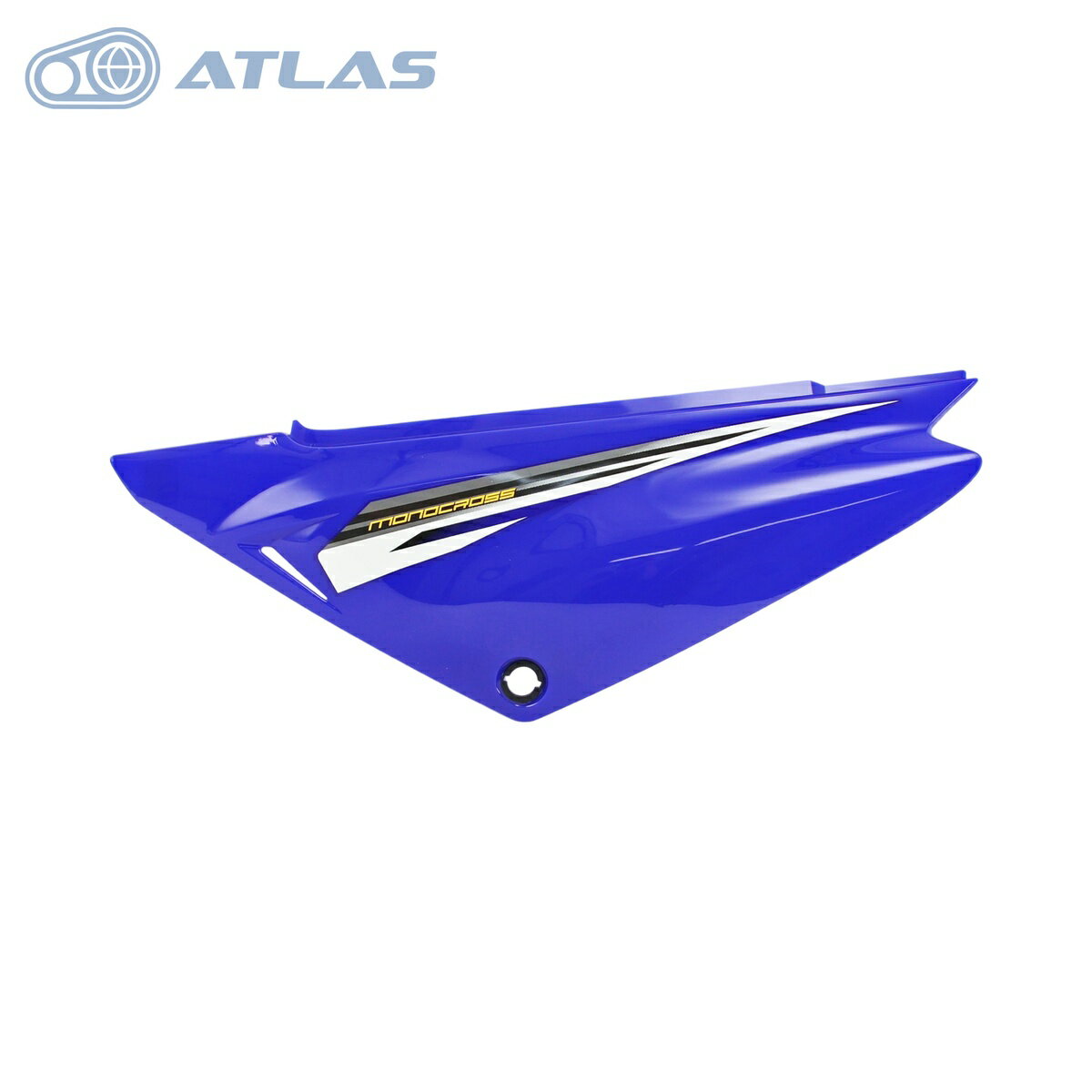 中国ヤマハ純正 XTZ125 サイドカバー1 左 ブルー 2MC-Y2171-01 2MC-W2171-01互換